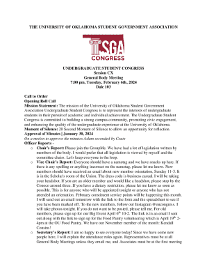 Legislative Branch - Undergraduate Student Congress