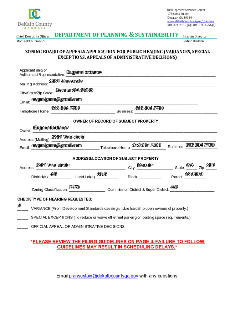 Form preview