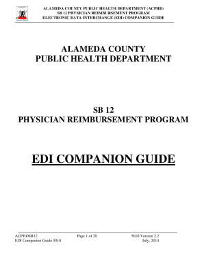 Emergency Medical Services - SB12 Physician Reimbursement