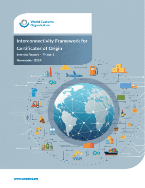 Interconnectivity Framework for Certificates of Origin
