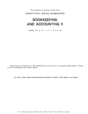 Regents High School Examination