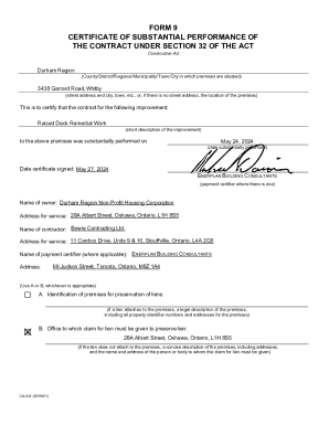 DRNPHC (3438 Garrard) - Form 9 (Substantial Performance).docx