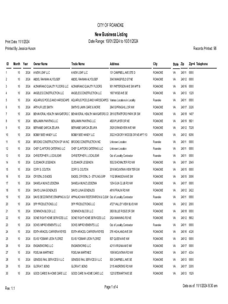Form preview