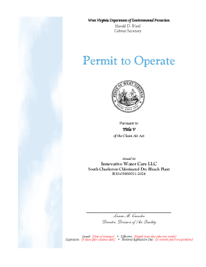 Title V Operating Permit R30-03900011-2024
