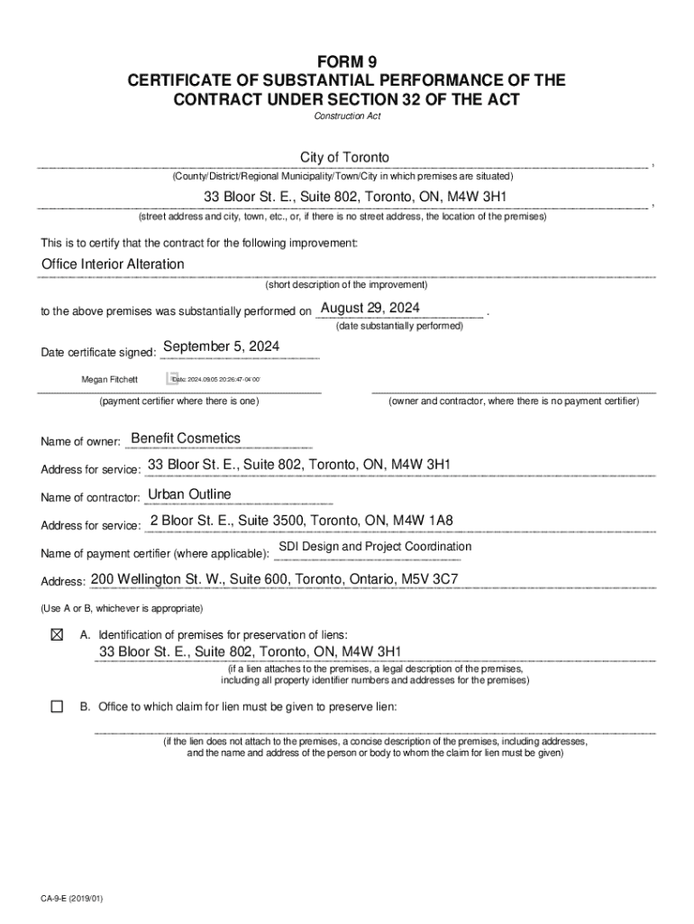 Form preview