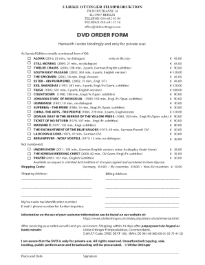 Form preview