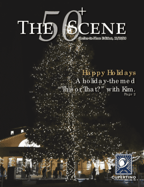 the 50+ Scene Shelter-in-place Edition