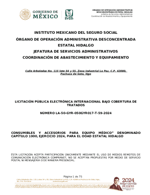 Instituto mexicano del seguro social - ref:559655