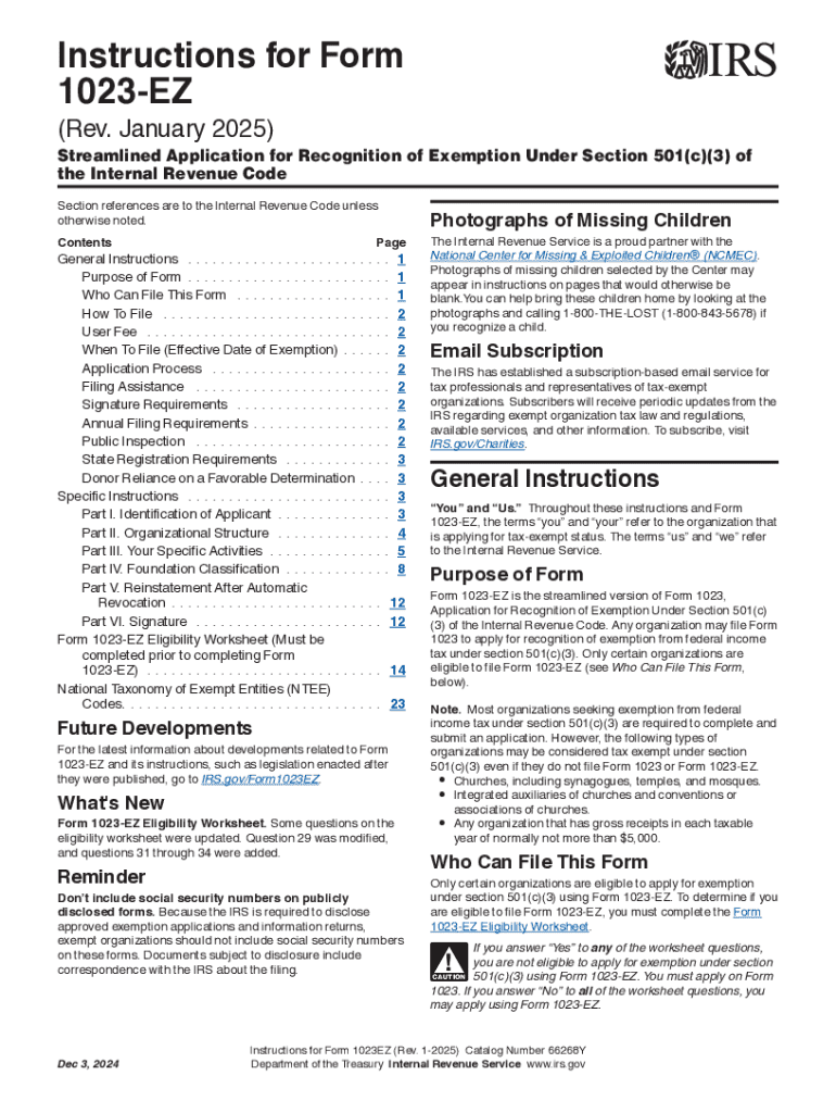 Donor Reliance on a Favorable Determination Preview on Page 1
