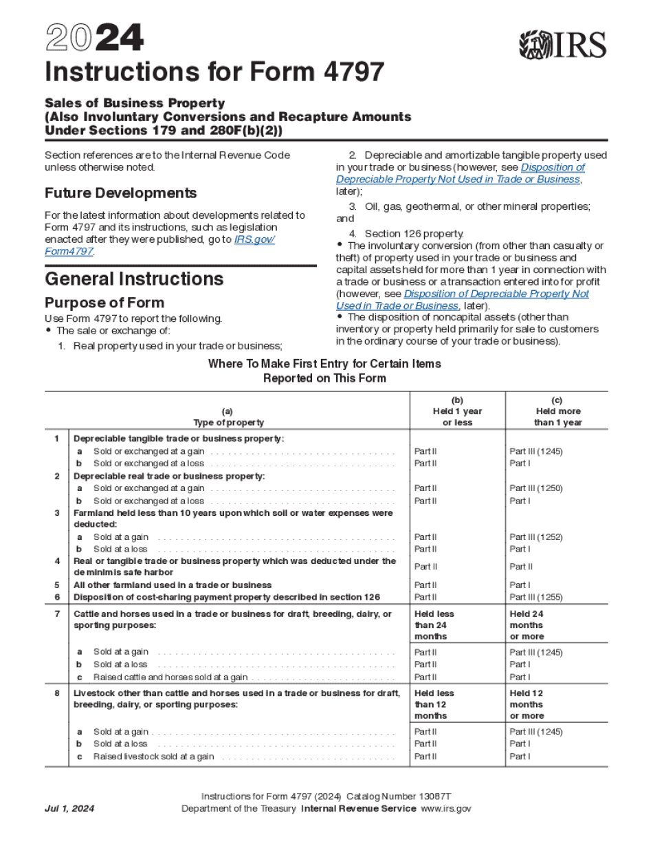 Form Instructions 4797