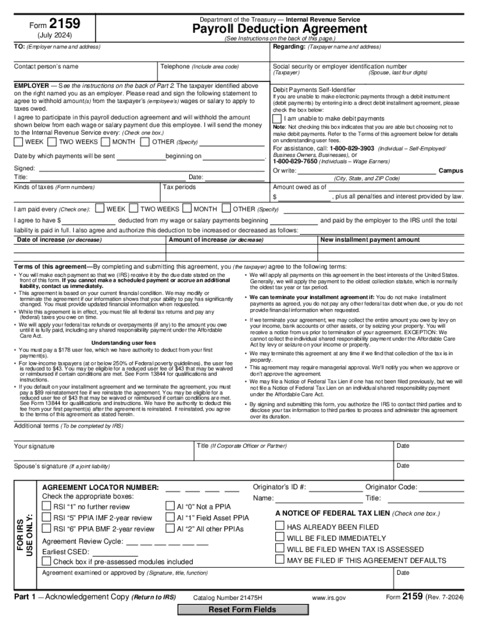 Form 2159