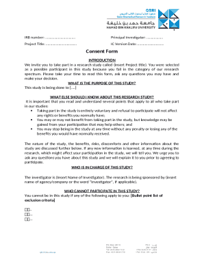 Consent Form