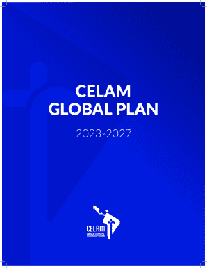 Celam Global Plan 2023-2027