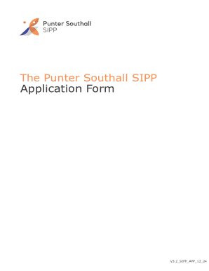 Punter Southall Sipp Application Form