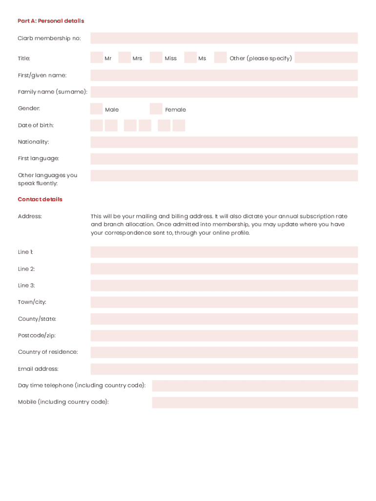 Form preview