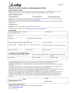 Check of criminal records for aviation security
