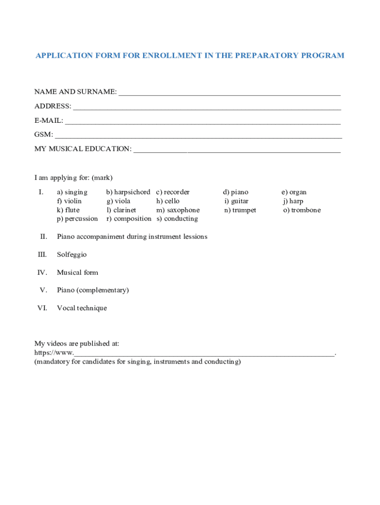 Form preview