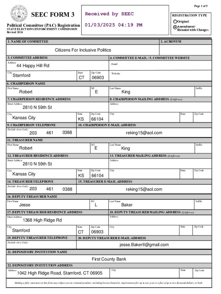 Form preview