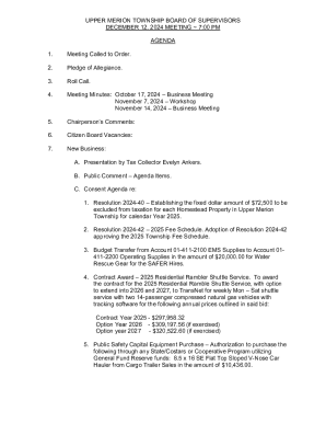 Resolution 2024-40 Establishing the fixed dollar amount of $72,500 to be