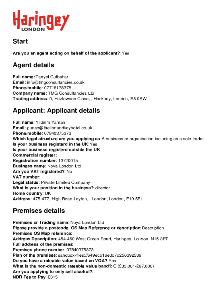 Form preview