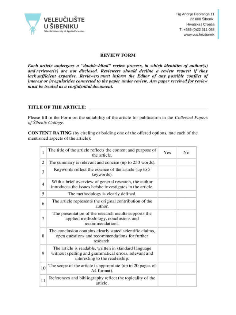 Form preview