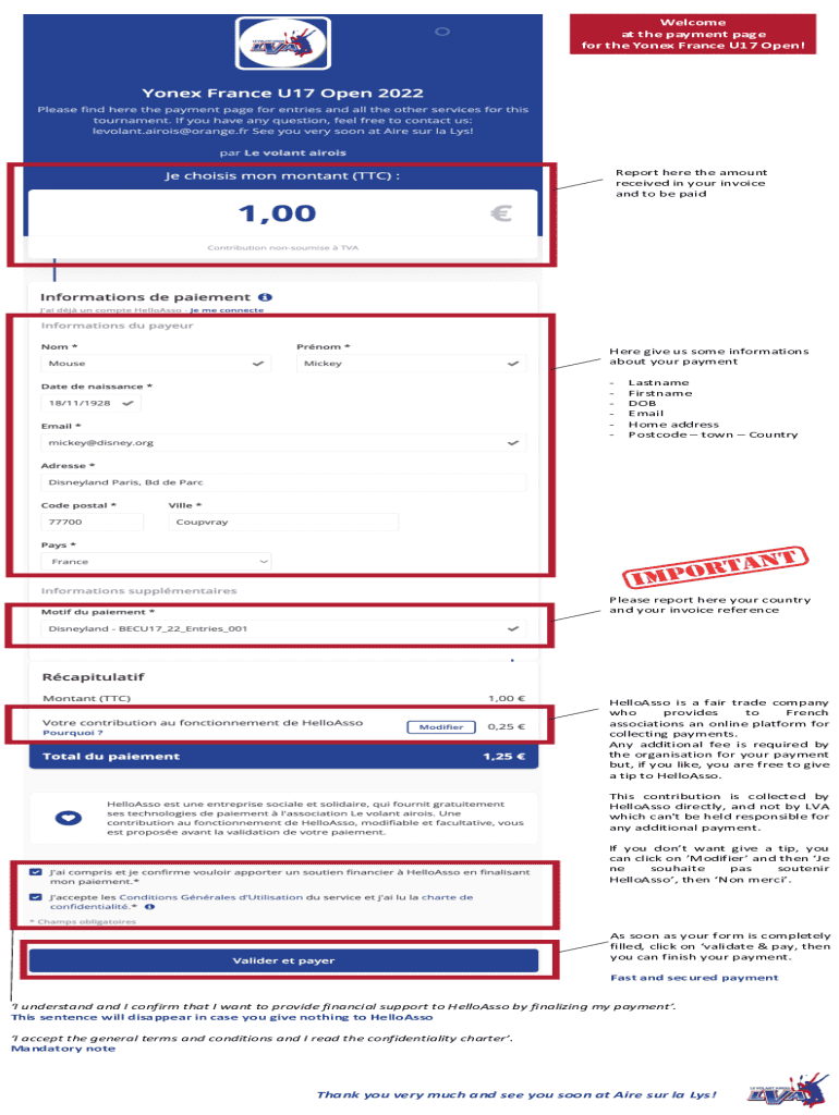 Form preview