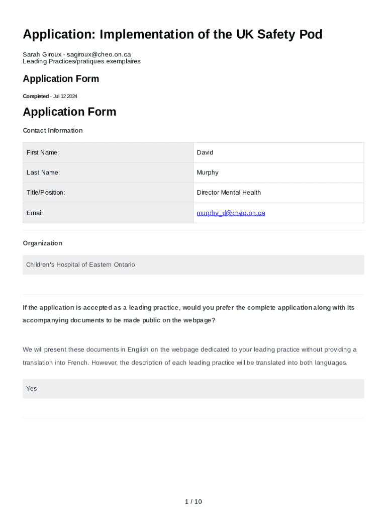 Form preview