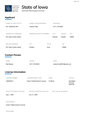 Form preview
