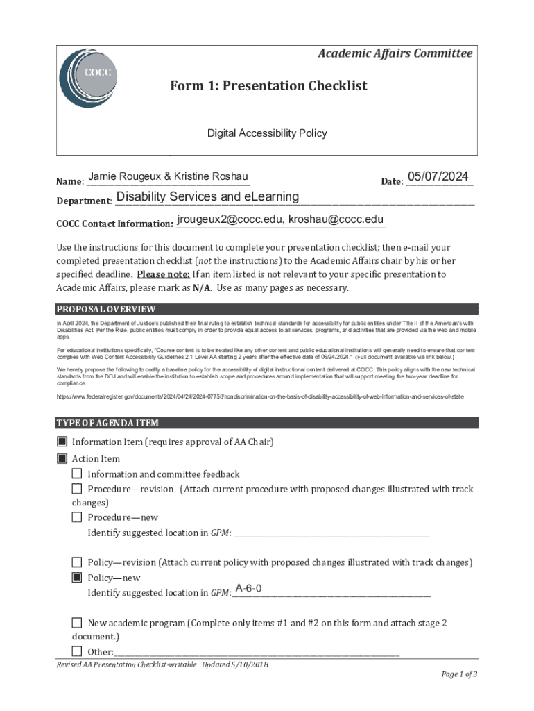 Form preview