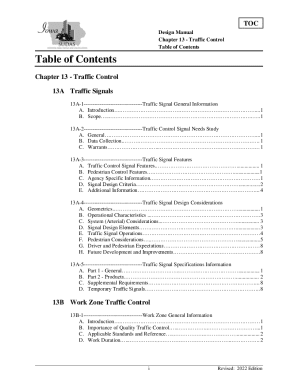 Chapter 13 - Traffic Control