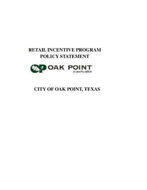 Retail Incentive Program