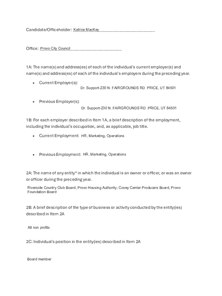 Form preview