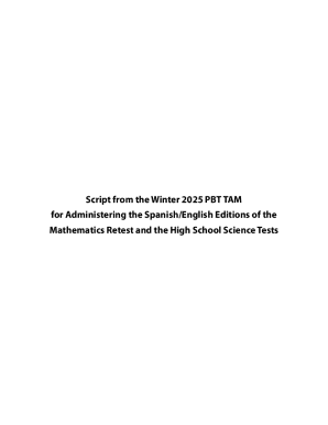 For administering the spanish/english editions of the
