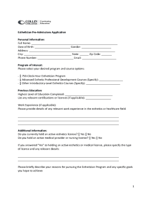 Form preview