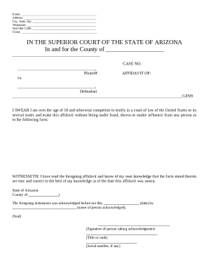 PlaintiffAFFIDAVIT OF: