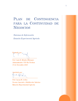 Informe sobre trabajos de investigación y necesidades de infraestructura