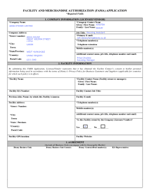Fama Application