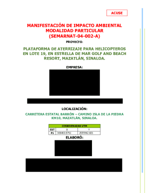 Manifestación de impacto ambiental modalidad particular (semarnat-04-002-a)