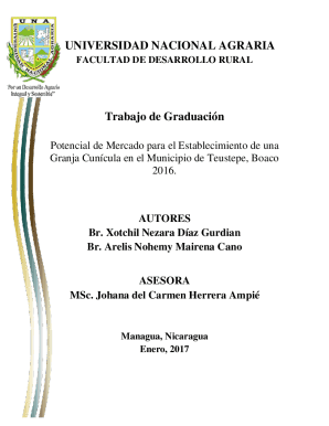 Trabajo de graduación