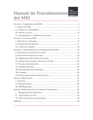 Manual de procedimientos del mri
