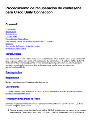 Procedimiento de recuperacin de contrasea