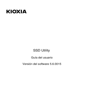 Guía del usuario de ssd utility