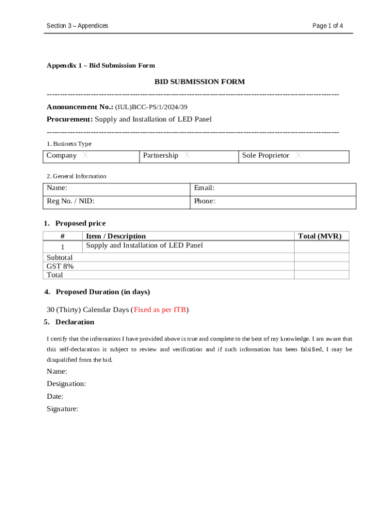 Form preview