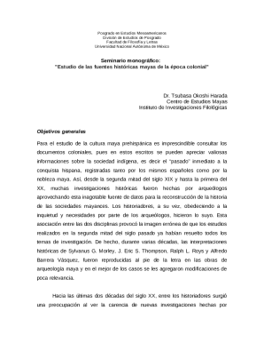 Posgrado en estudios mesoamericanos