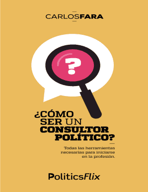 Cmo ser un consultor poltico