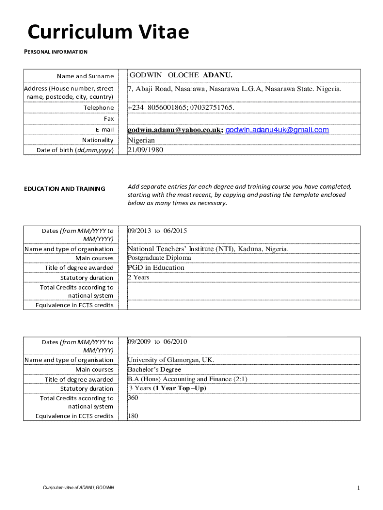 Form preview