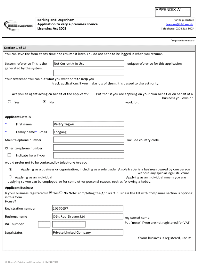 Form preview