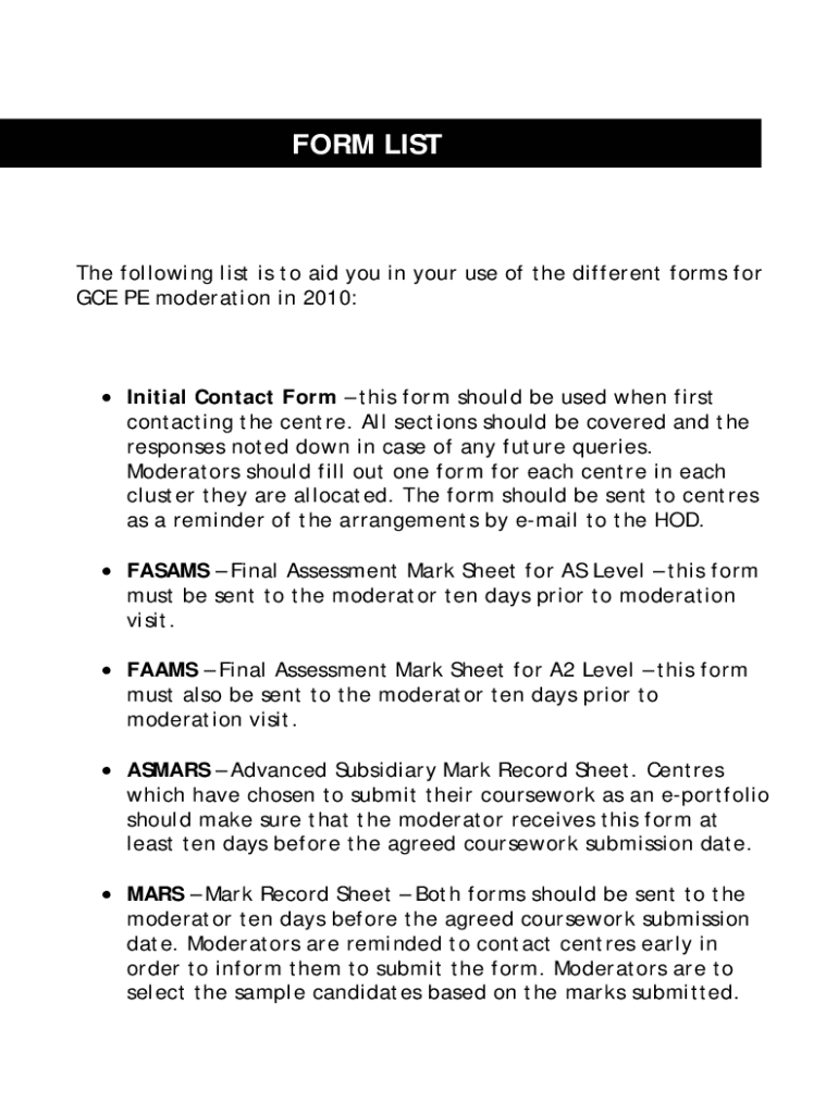 Form preview