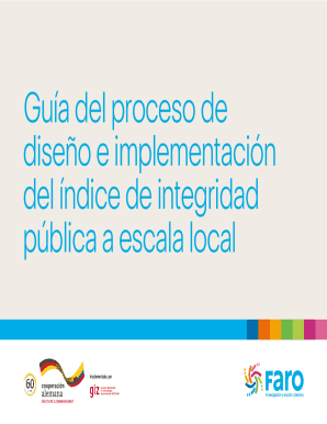Gua del proceso de