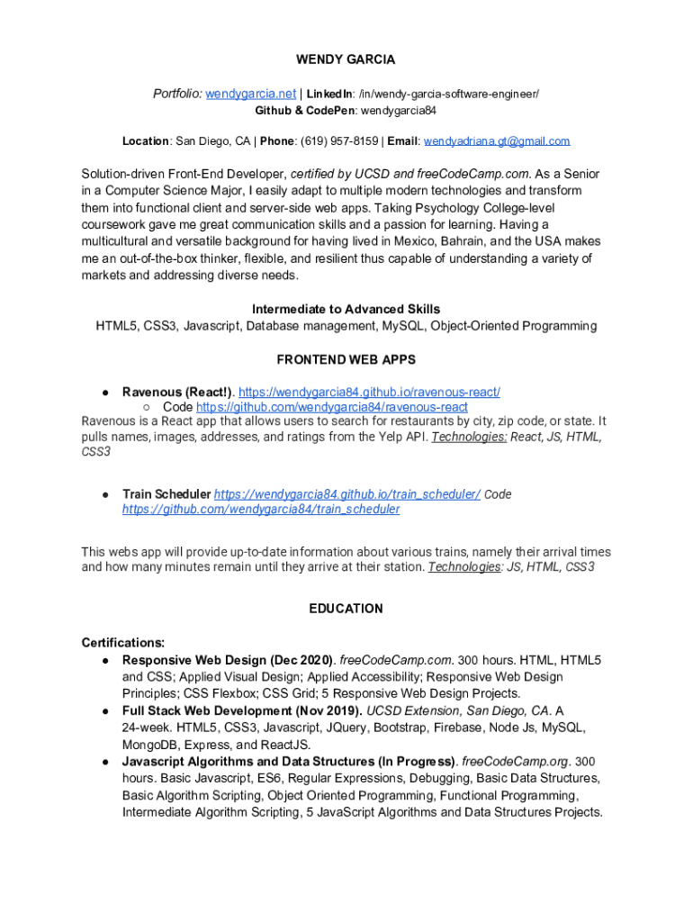 Form preview